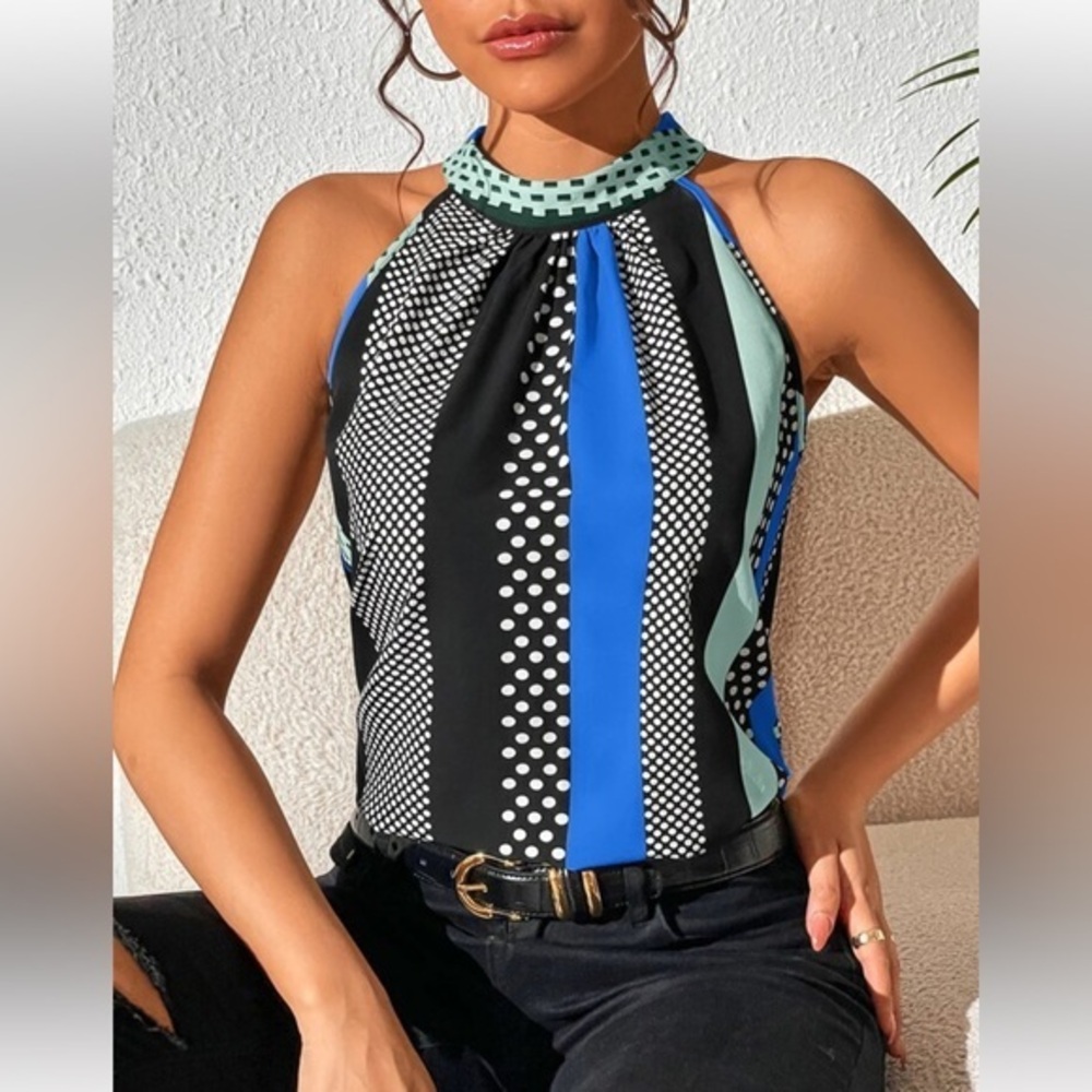 SHEIN || NWOT Halter Tank (M)